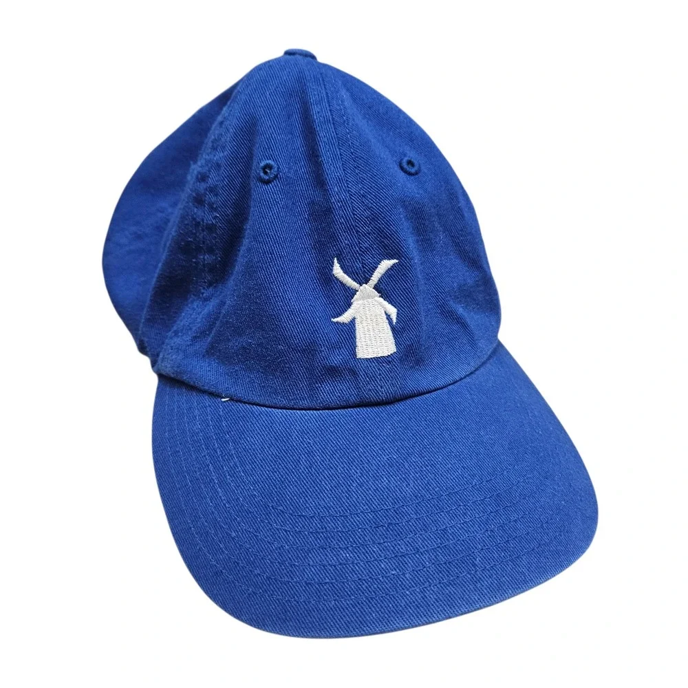 Richardson Dutch Bros Vintage Blue‎ Cotton Baseball Cap Hat Adjustable Windmill
